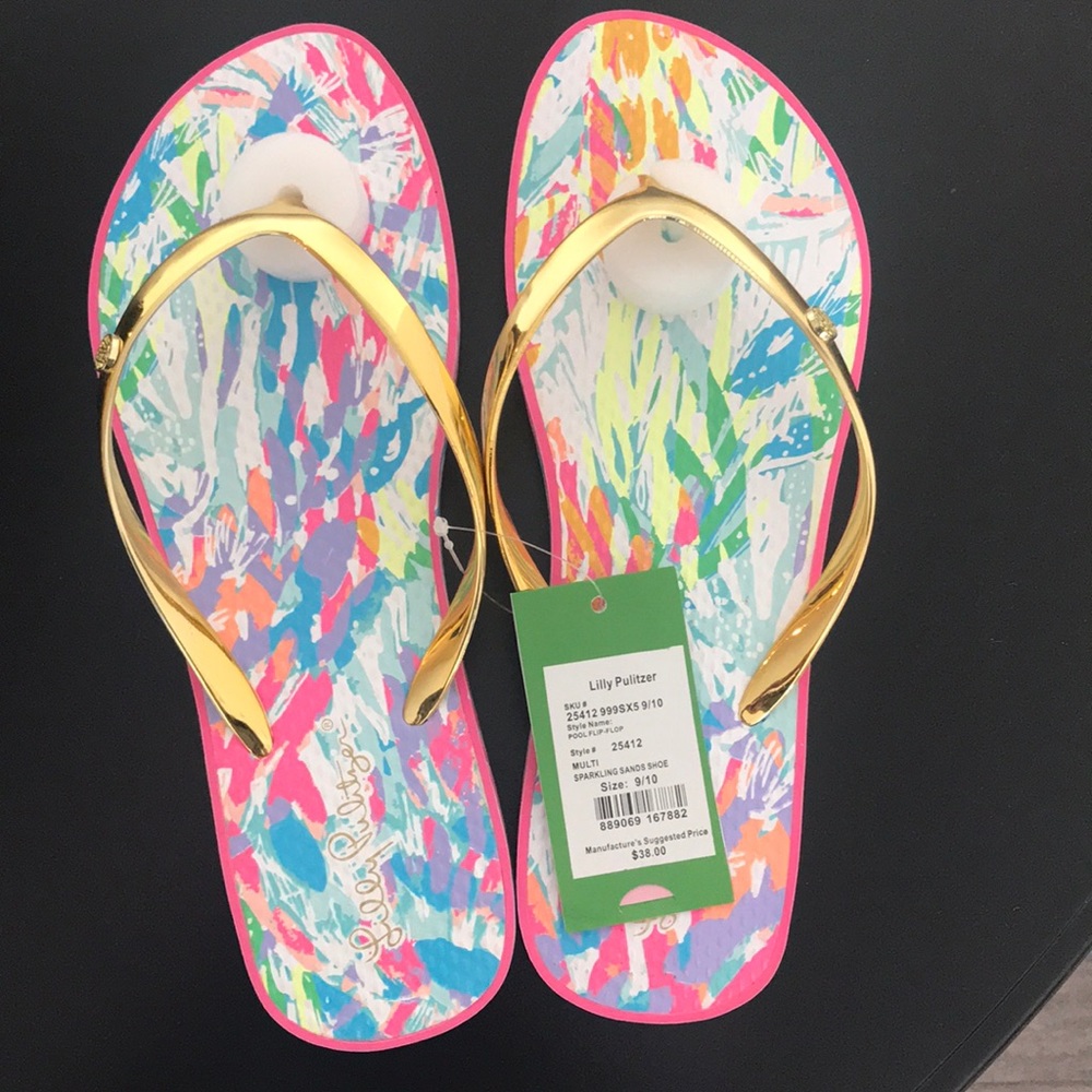 Lilly Pulitzer Flip Flops